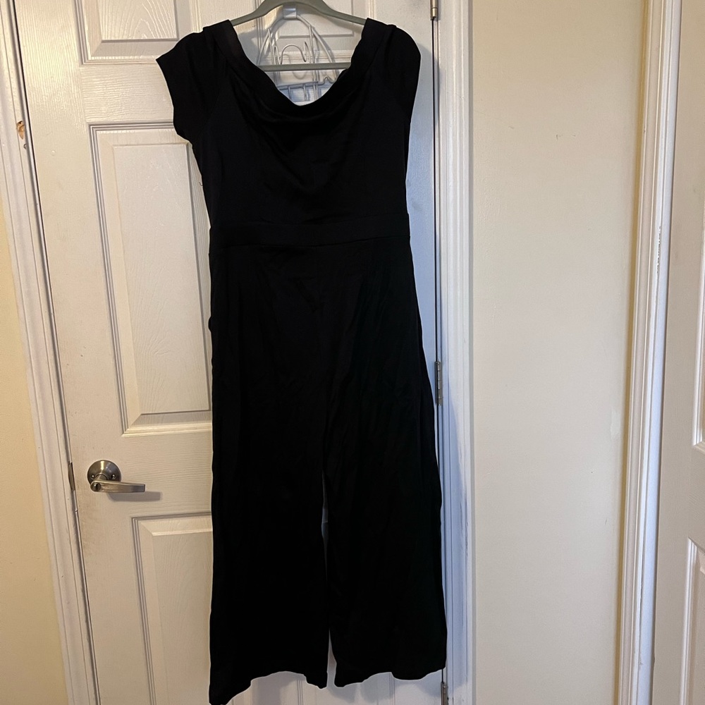 Long black jumpsuit